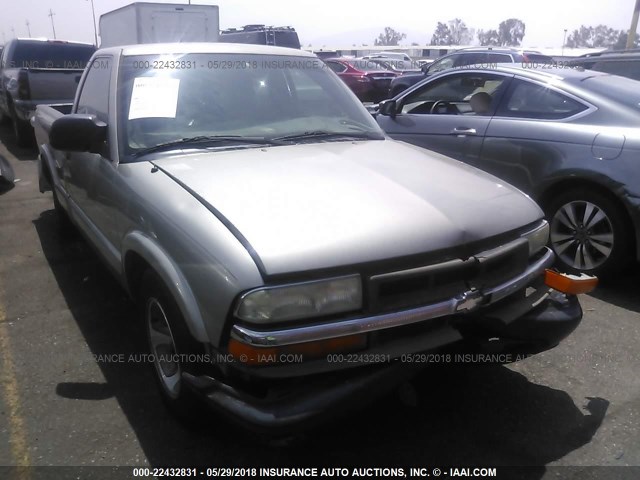 1GCCS14H638127015 - 2003 CHEVROLET S TRUCK S10 GRAY photo 1