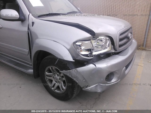 5TDZT34A04S211849 - 2004 TOYOTA SEQUOIA SR5 银色 照片 6