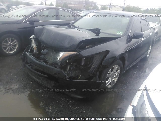 1HGCP26448A060059 - 2008 HONDA ACCORD LXP BLACK photo 2