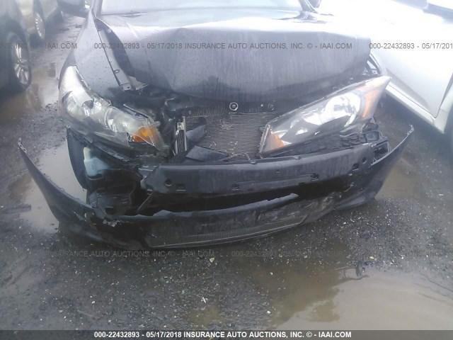 1HGCP26448A060059 - 2008 HONDA ACCORD LXP BLACK photo 6