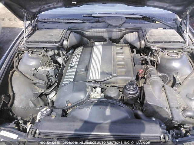 WBADT434X2GY44939 - 2002 BMW 525 I AUTOMATIC 黑色 照片 10