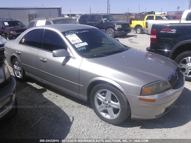 1LNHM87AX2Y655884 - 2002 LINCOLN LS 棕色 照片 1