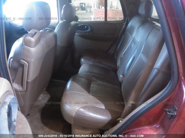 1GNDS13S932218646 - 2003 CHEVROLET TRAILBLAZER  RED photo 8