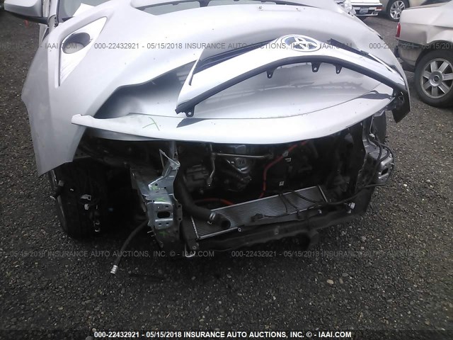 4T1BD1FK8CU047751 - 2012 TOYOTA CAMRY HYBRID/LE/XLE 银色 照片 6