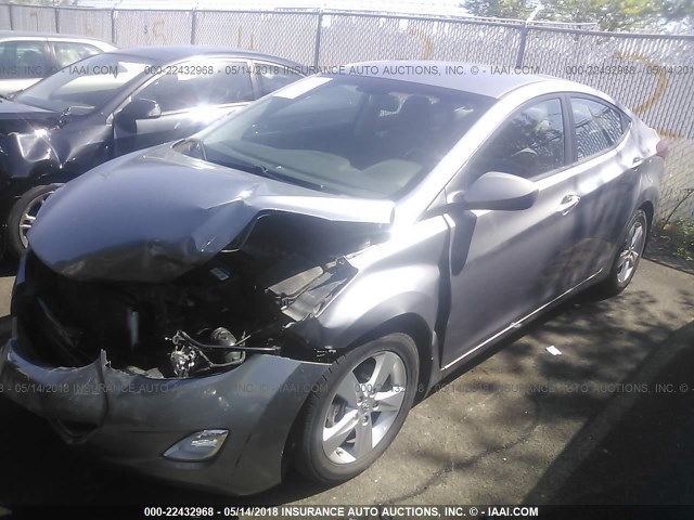 KMHDH4AE6DU597712 - 2013 HYUNDAI ELANTRA GLS/LIMITED Boz foto 2