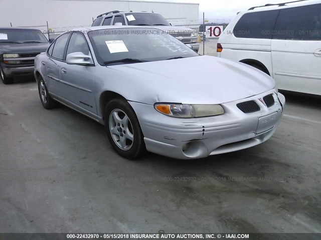 1G2WK52JX2F124353 - 2002 PONTIAC GRAND PRIX SE SILVER photo 1