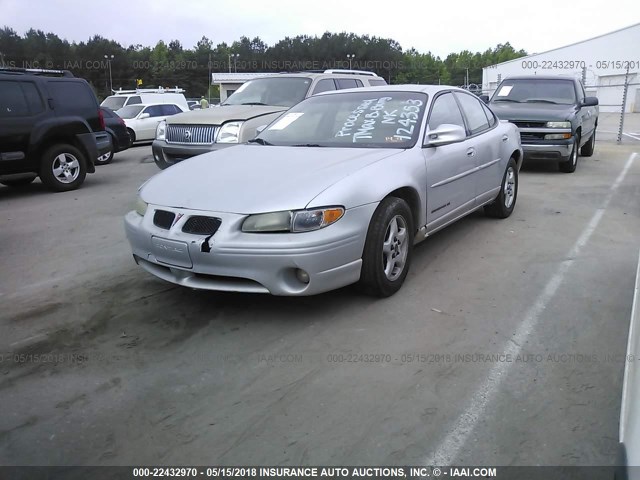 1G2WK52JX2F124353 - 2002 PONTIAC GRAND PRIX SE 银色 照片 2