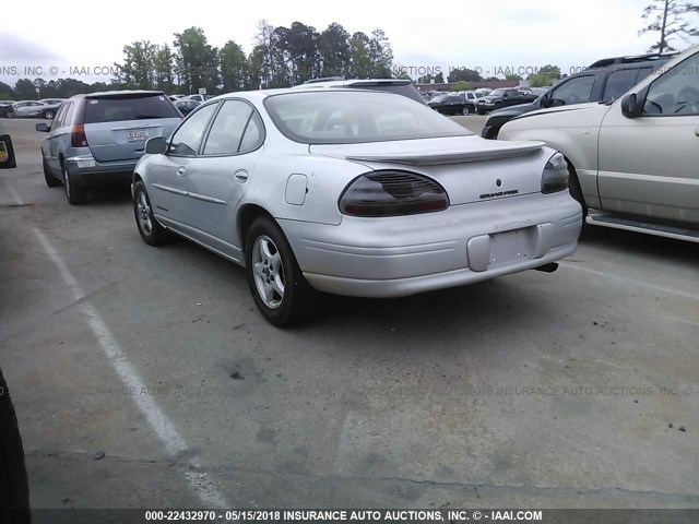 1G2WK52JX2F124353 - 2002 PONTIAC GRAND PRIX SE SILVER photo 3