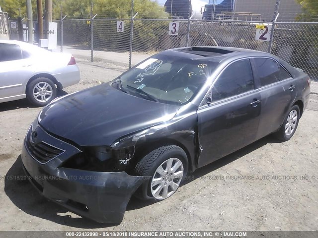 4T1BK46K97U526404 - 2007 TOYOTA CAMRY NEW GENERAT LE/XLE/SE Navy photo 2