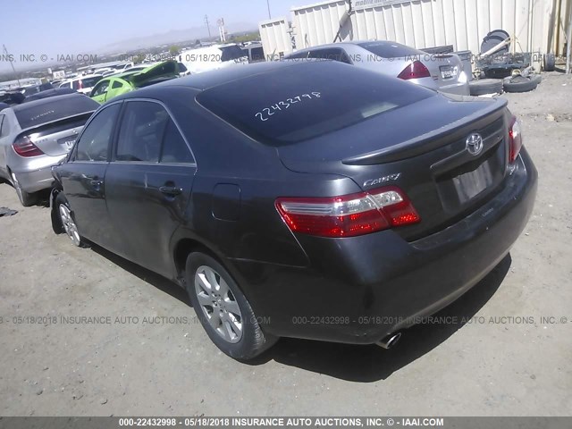 4T1BK46K97U526404 - 2007 TOYOTA CAMRY NEW GENERAT LE/XLE/SE Navy photo 3