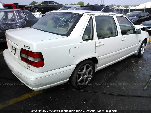 YV1LS61J4Y2652180 - 2000 VOLVO S70 SE WHITE photo 4