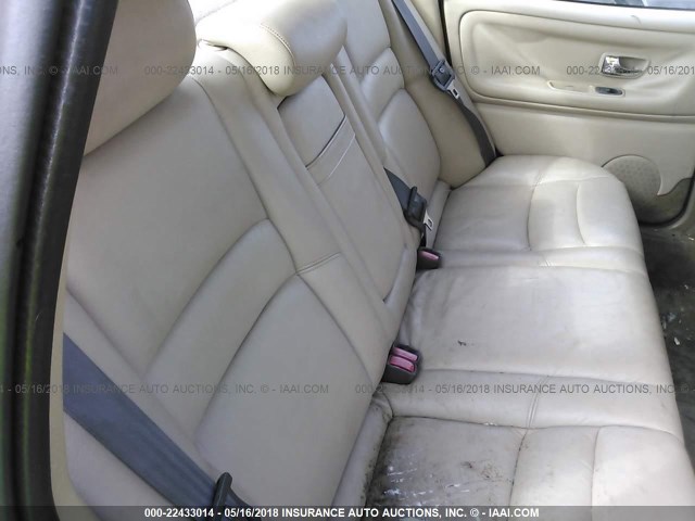 YV1LS61J4Y2652180 - 2000 VOLVO S70 SE WHITE photo 8