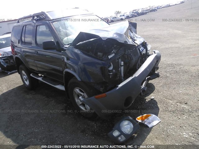 5N1ED28Y14C672777 - 2004 NISSAN XTERRA XE/SE BLACK photo 1