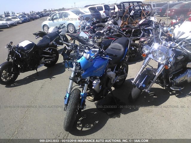 JKALEEA199A036953 - 2009 KAWASAKI LE650 A BLUE photo 2