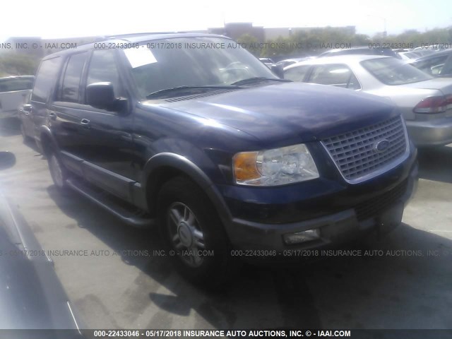 1FMEU15W84LA39688 - 2004 FORD EXPEDITION XLT 蓝色 照片 1
