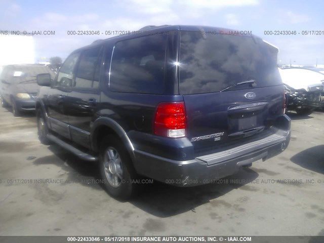 1FMEU15W84LA39688 - 2004 FORD EXPEDITION XLT 蓝色 照片 3