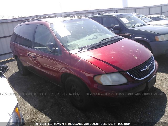 2C4GP44332R570816 - 2002 CHRYSLER TOWN & COUNTRY LX RED photo 1