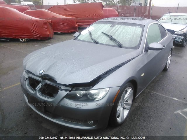 WBAWB73558P042748 - 2008 BMW 335 I GRAY photo 2