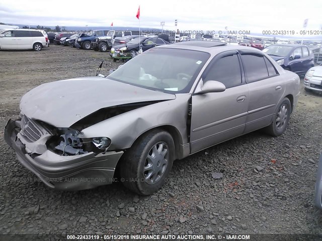 2G4WB55K421284781 - 2002 BUICK REGAL LS 金色 照片 2