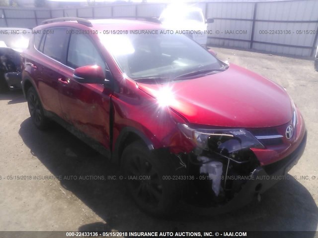 2T3DFREV6DW088255 - 2013 TOYOTA RAV4 LIMITED Qırmızı foto 1