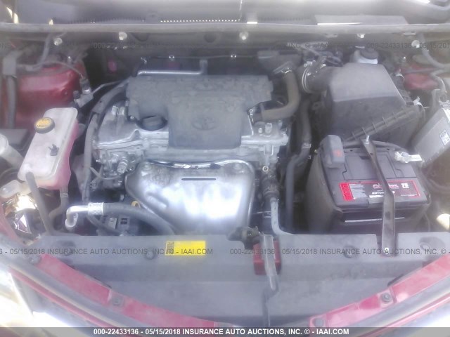 2T3DFREV6DW088255 - 2013 TOYOTA RAV4 LIMITED Qırmızı foto 10