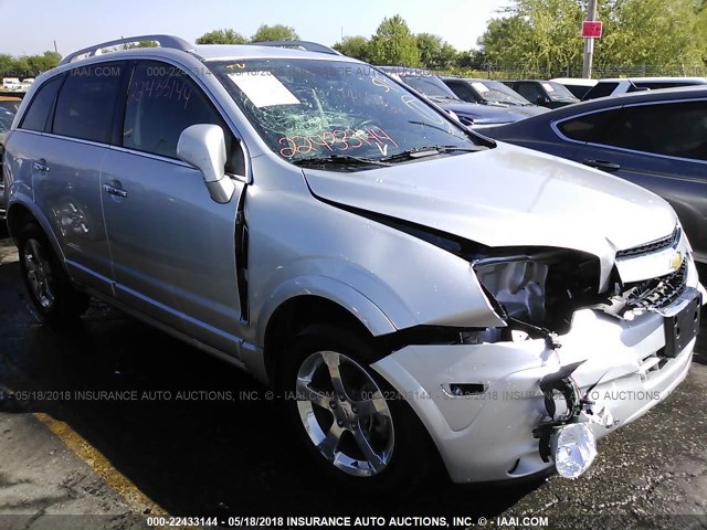 3GNAL3E57CS599520 - 2012 CHEVROLET CAPTIVA SPORT/LT SILVER photo 1