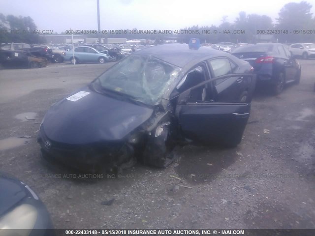 2T1BURHE3GC740126 - 2016 TOYOTA COROLLA L/LE/LE PLS/PRM/S/S PLS Mavi foto 2