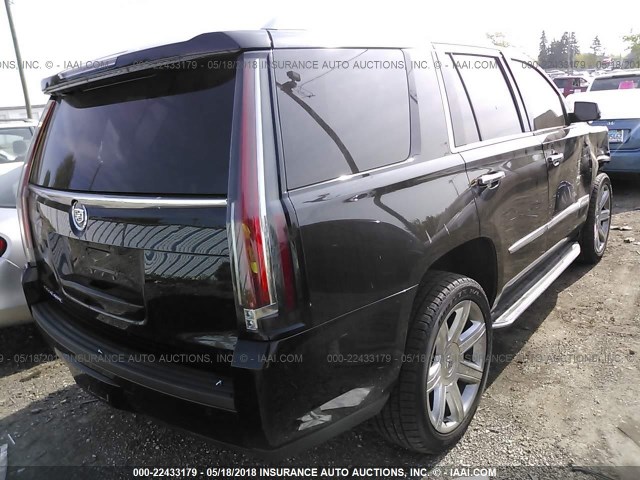 1GYS4BKJXFR211431 - 2015 CADILLAC ESCALADE LUXURY შავი ფოტო 4