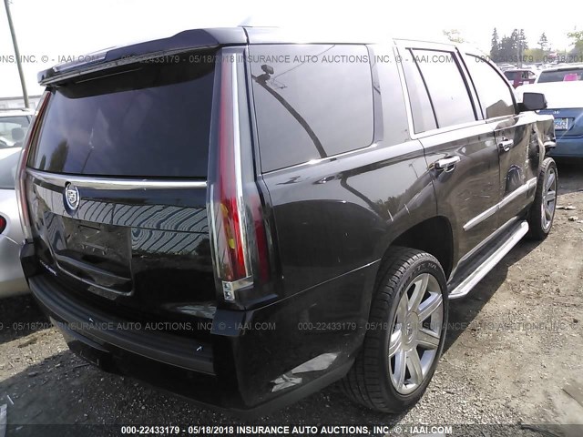 1GYS4BKJXFR211431 - 2015 CADILLAC ESCALADE LUXURY BLACK photo 4