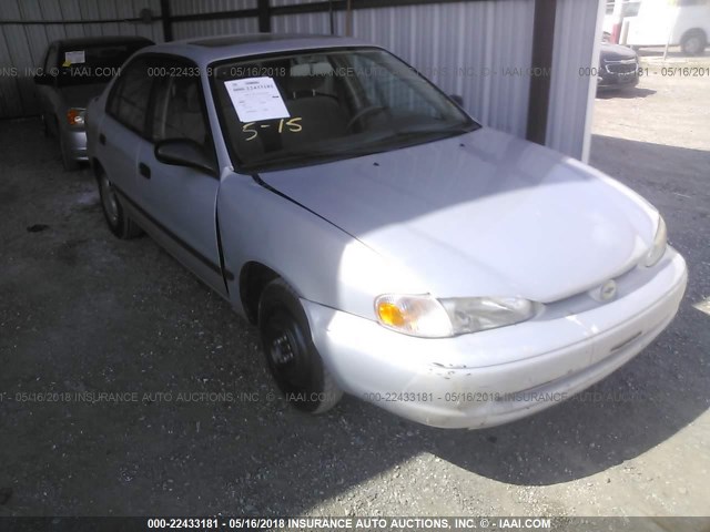 1Y1SK5485XZ415302 - 1999 CHEVROLET GEO PRIZM LSI SILVER photo 6