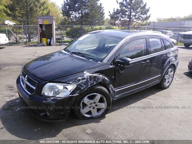 1B3HE78K38D523621 - 2008 DODGE CALIBER R/T BLACK photo 2