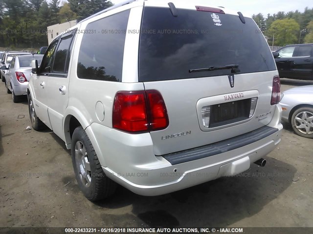 5LMFU28576LJ22199 - 2006 LINCOLN NAVIGATOR CREAM photo 3