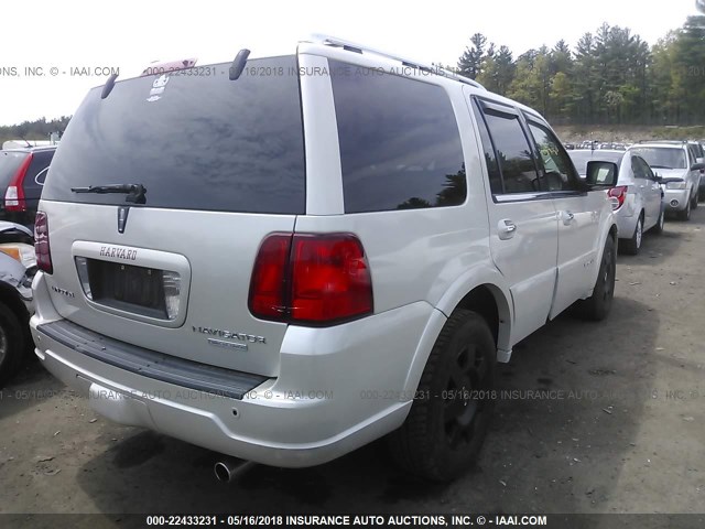 5LMFU28576LJ22199 - 2006 LINCOLN NAVIGATOR CREAM photo 4