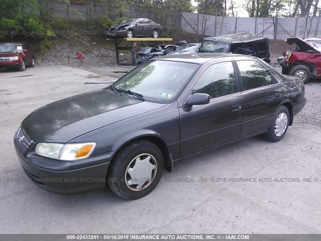 4T1BG22K2YU742222 - 2000 TOYOTA CAMRY CE/LE/XLE 灰色 照片 2