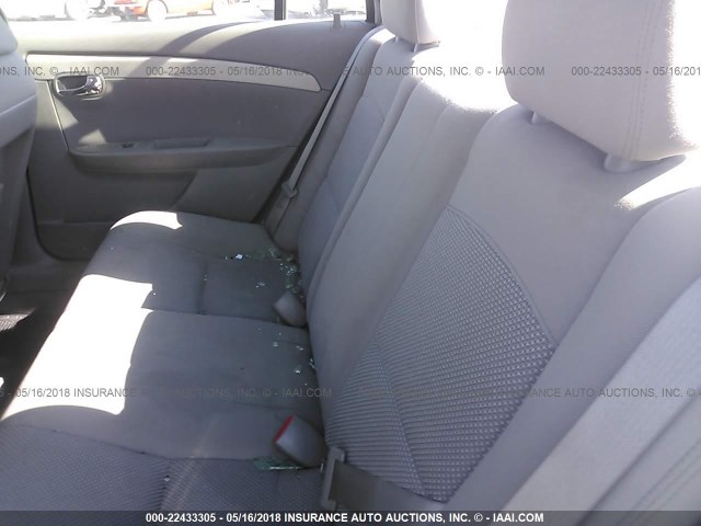 1G1ZA5EU0BF208871 - 2011 CHEVROLET MALIBU LS SILVER photo 8