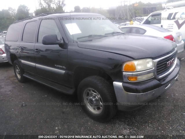 3GKGK26U83G293679 - 2003 GMC YUKON XL K2500 BLACK photo 1