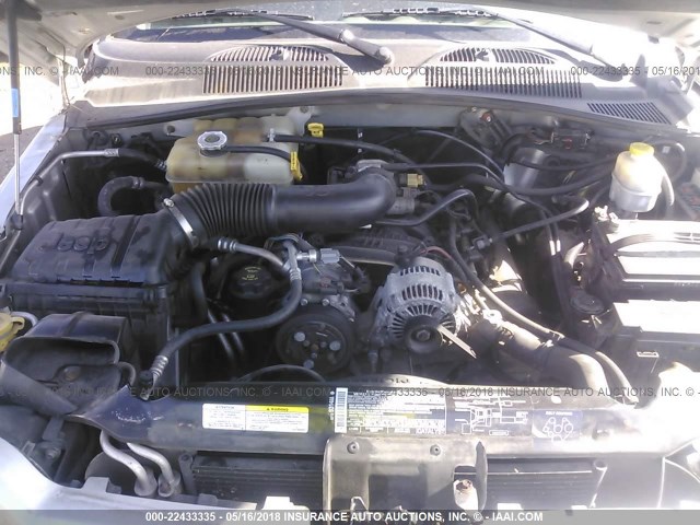 1J4GL48K05W614838 - 2005 JEEP LIBERTY SPORT 银色 照片 10