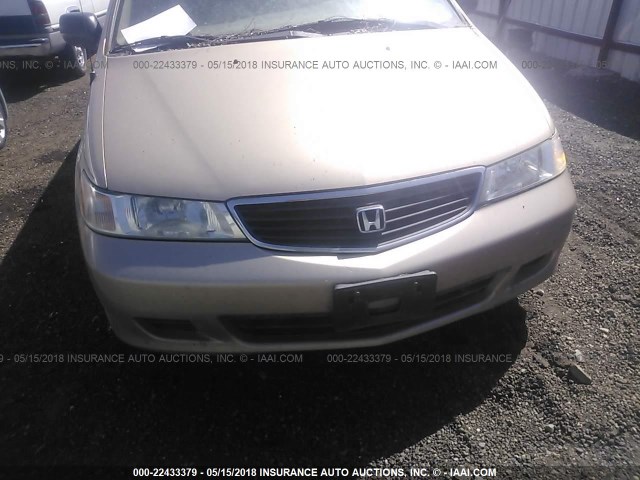 2HKRL1854YH514792 - 2000 HONDA ODYSSEY LX TAN photo 6