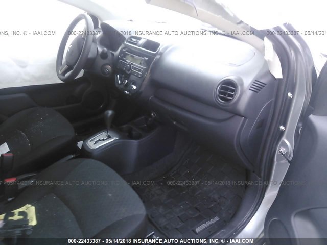 ML32A3HJ6HH020743 - 2017 MITSUBISHI MIRAGE ES GRAY photo 5