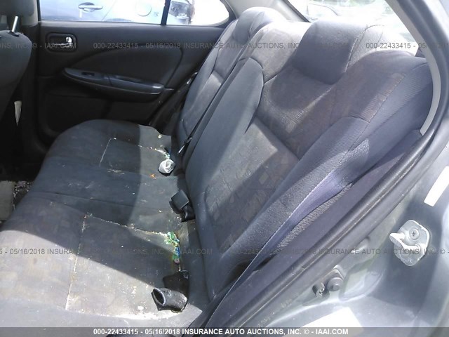 3N1BB51D31L109268 - 2001 NISSAN SENTRA SE GRAY photo 8