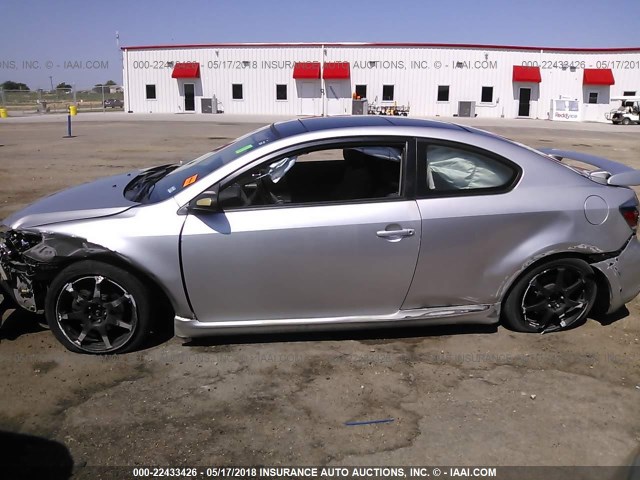 JTKDE167080233023 - 2008 TOYOTA SCION TC 银色 照片 6