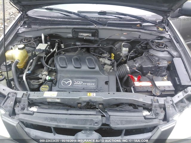 4F2CZ96143KM22739 - 2003 MAZDA TRIBUTE ES 深棕色 照片 10