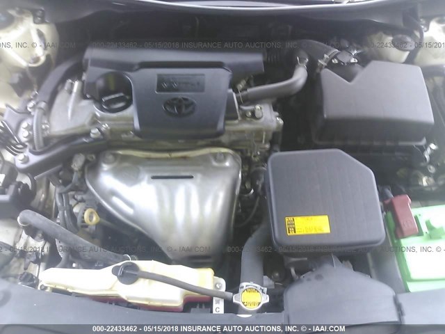 4T1BF1FK8DU701367 - 2013 TOYOTA CAMRY L/SE/LE/XLE 白色 照片 10