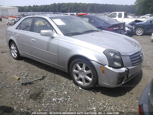 1G6DP567550167074 - 2005 CADILLAC CTS HI FEATURE V6 SILVER photo 1