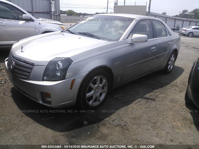 1G6DP567550167074 - 2005 CADILLAC CTS HI FEATURE V6 SILVER photo 2