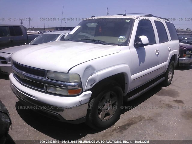 1GNEC13Z34R174344 - 2004 CHEVROLET TAHOE C1500 WHITE photo 2