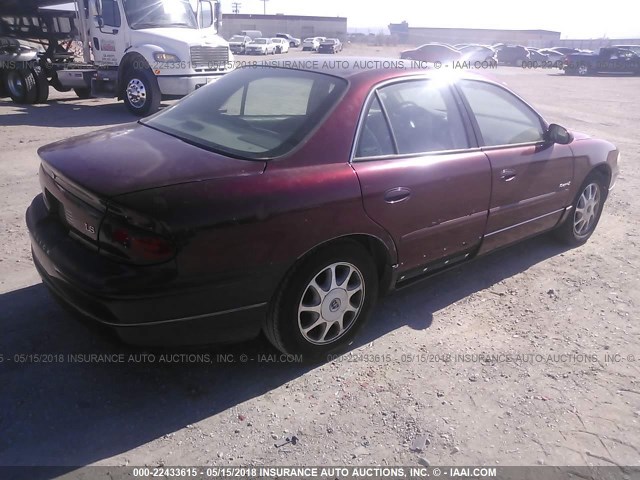 2G4WB52KXX1478873 - 1999 BUICK REGAL LS/LSE RED photo 4