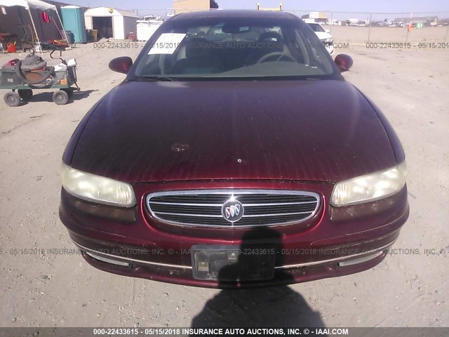 2G4WB52KXX1478873 - 1999 BUICK REGAL LS/LSE RED photo 6