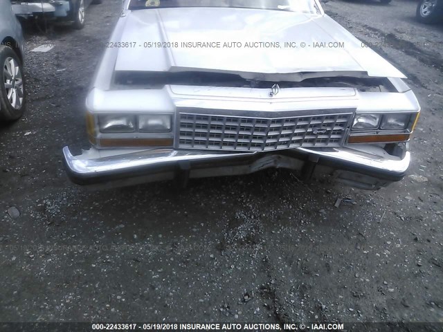 2FABP73F7HX185454 - 1987 FORD CROWN VICTORIA  WHITE photo 6