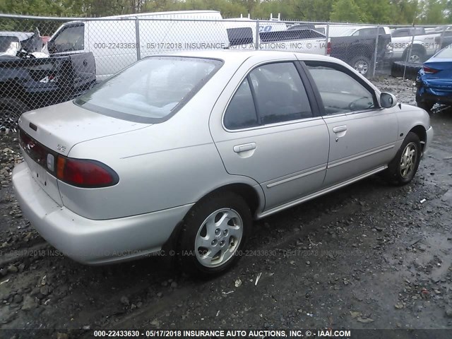 1N4AB41D8XC719079 - 1999 NISSAN SENTRA XE/GXE TAN photo 4